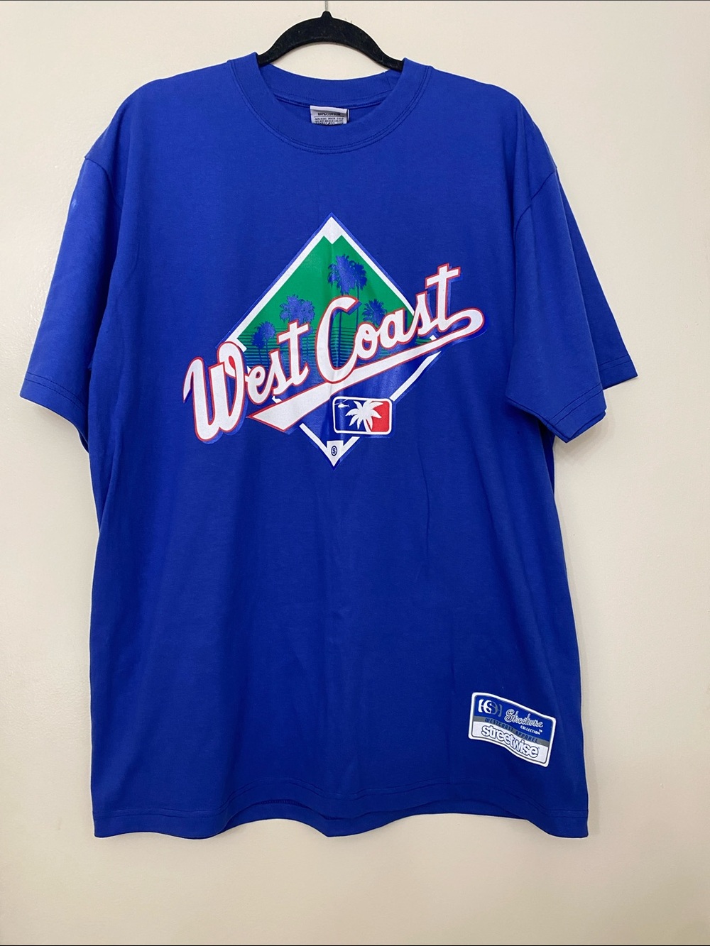 West Coast Graphic Tee - Royal Blue